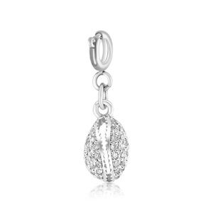 Cubic Zirconia Cowrie Shell